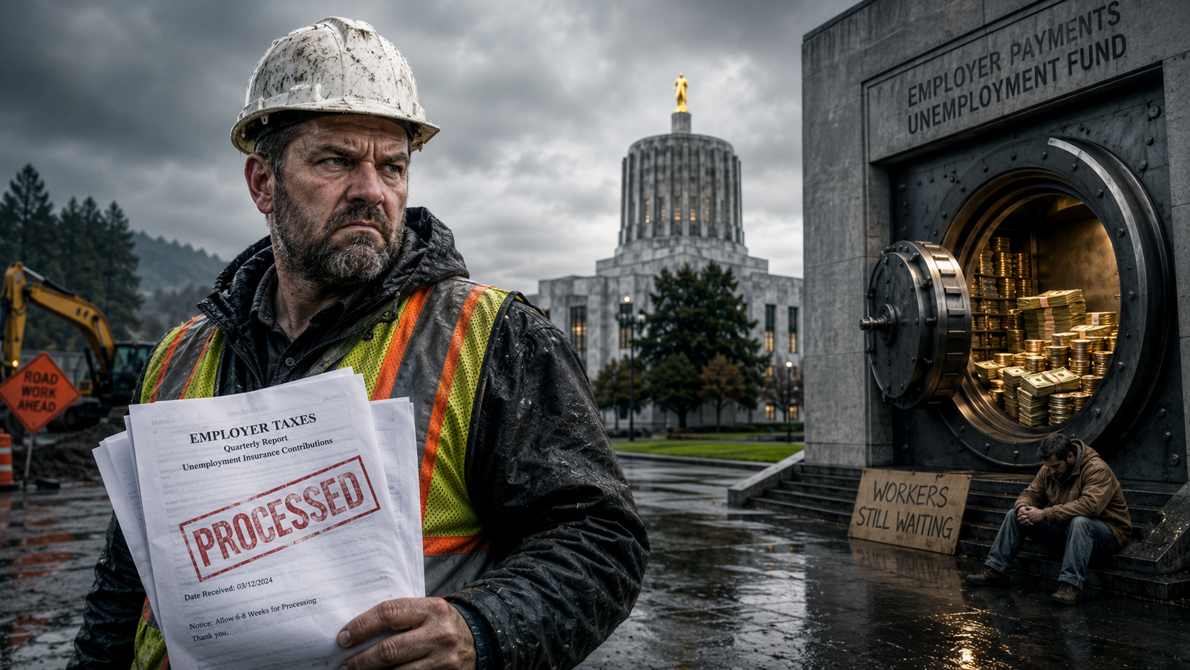 Oregon’s Unemployment Fund Is Flush With Cash. So Why Are Workers Still Waiting?